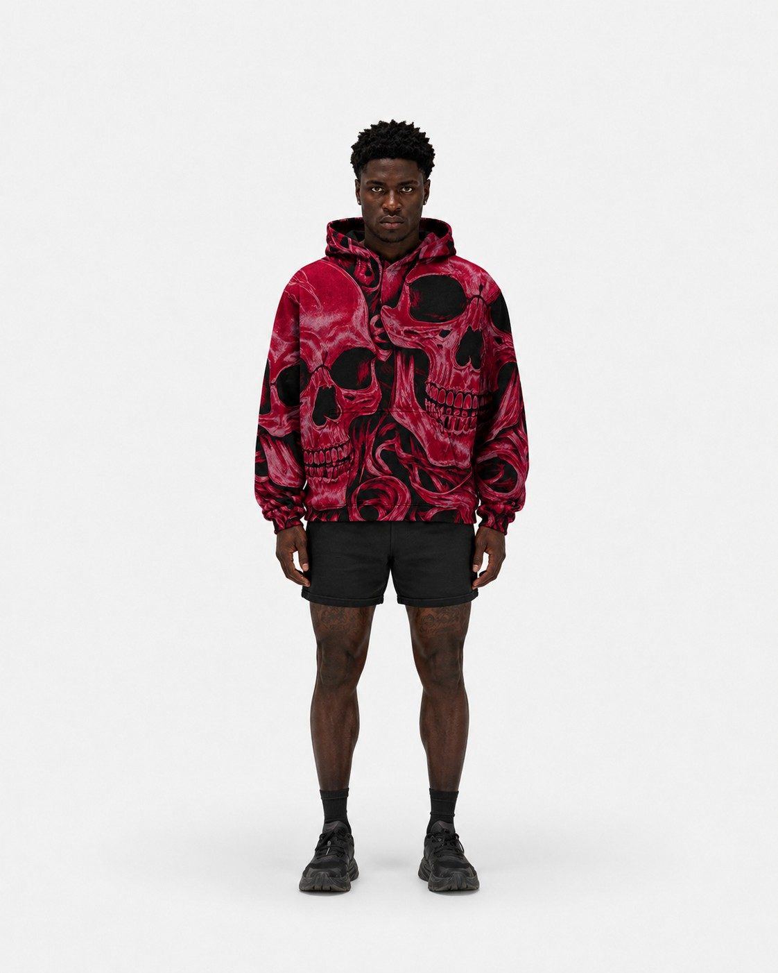 Redemption Hoodie full front fit