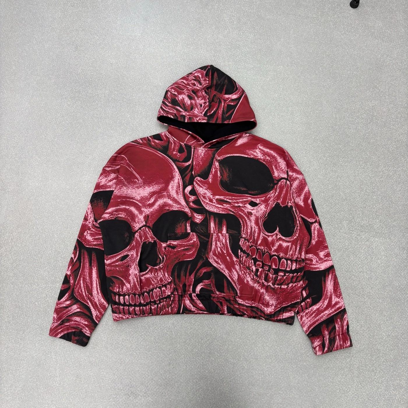 Redemption Hoodie laid flat